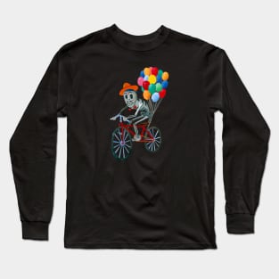 Dia de los Muertos, Bicycle Ride Long Sleeve T-Shirt